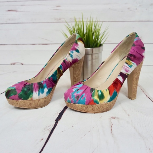 Call It Spring Shoes - Call It Spring Multi-Color Platforms Pumps